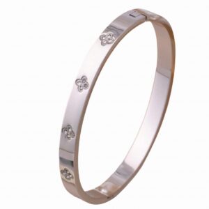 Clover ezüst karperec