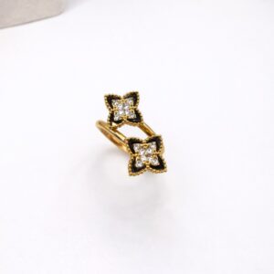 Virág nemesacél gyűrű